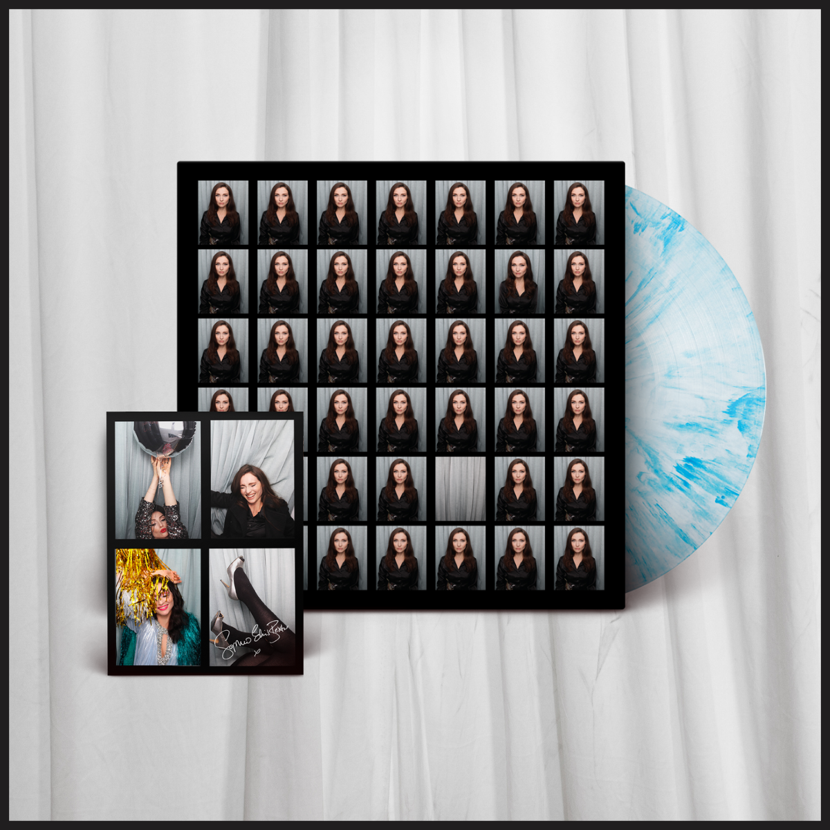 Perimenopop - Exclusive Blue Marble Vinyl + Signed Art Card
