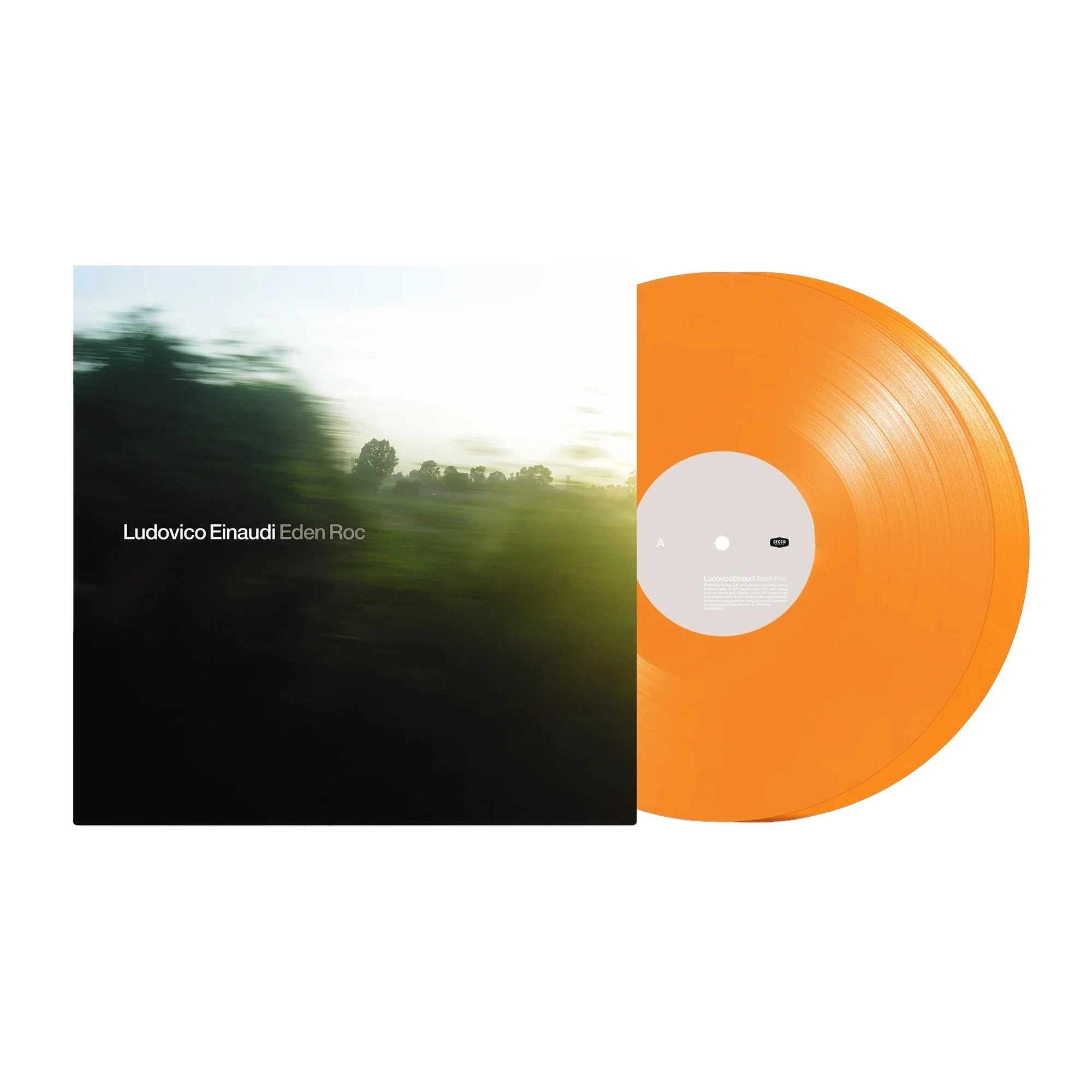 Ludovico Einaudi - Eden Roc: Orange Vinyl 2LP - Decca Records