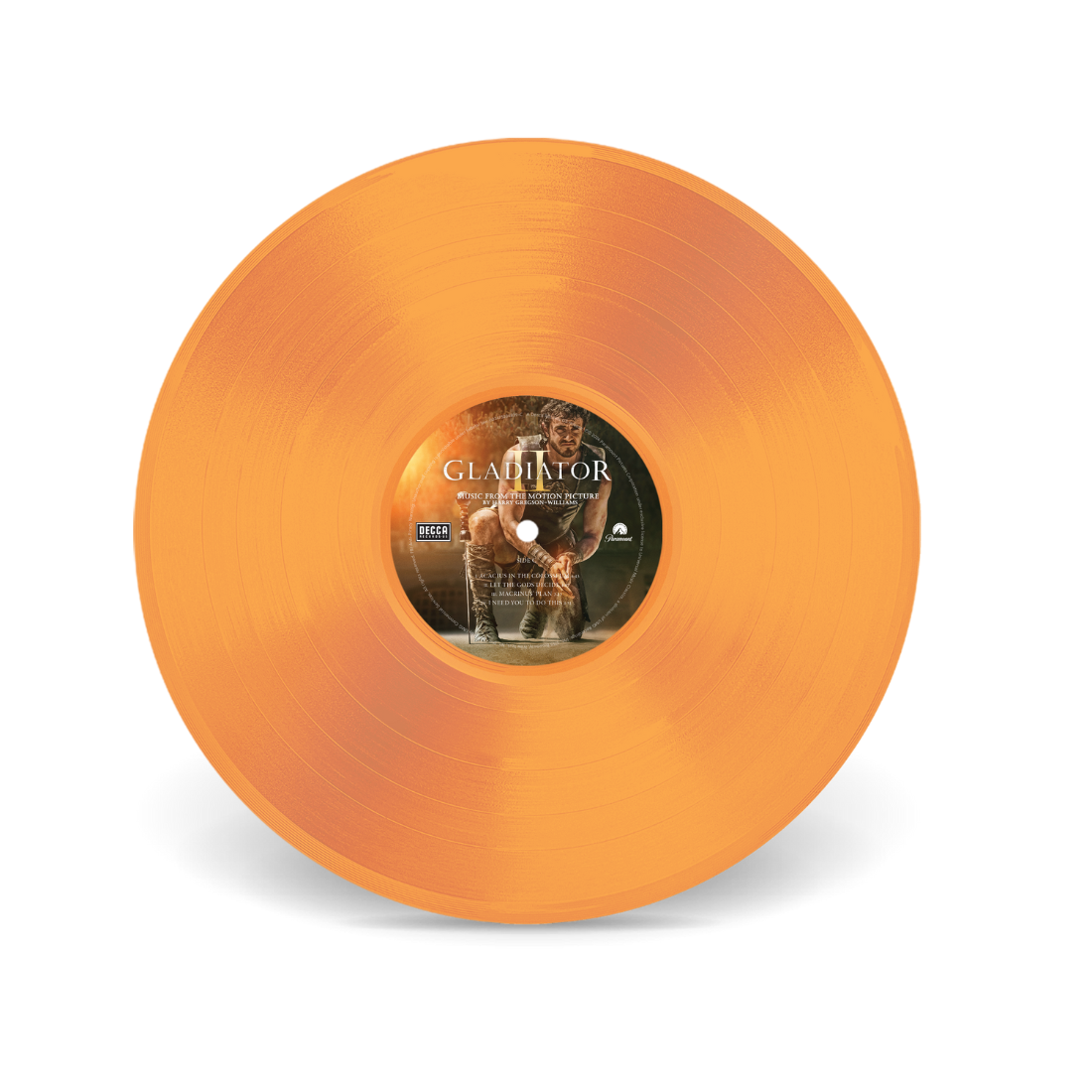 Harry Gregson-Williams - Gladiator II (Original Soundtrack): Translucent Orange Vinyl 2LP