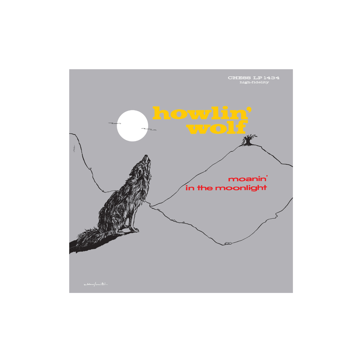 Howlin' Wolf - Moanin' in the Moonlight - Vinyl - Decca Records Howlin' Wolf - Moanin' in the Moonlight - Vinyl - Decca Records