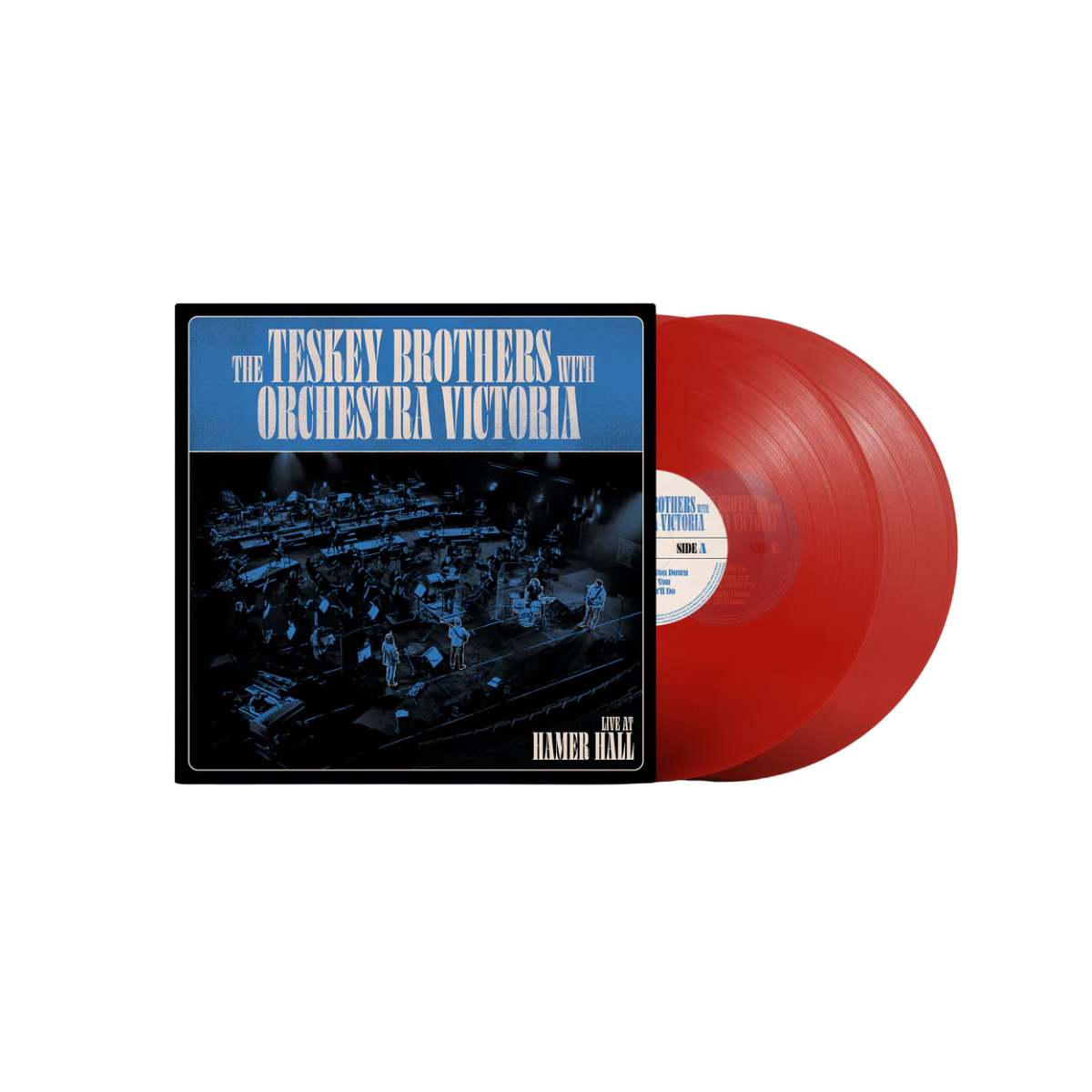 The Teskey Brothers, Orchestra Victoria - Live at Hamer Hall: Red Vinyl 2LP