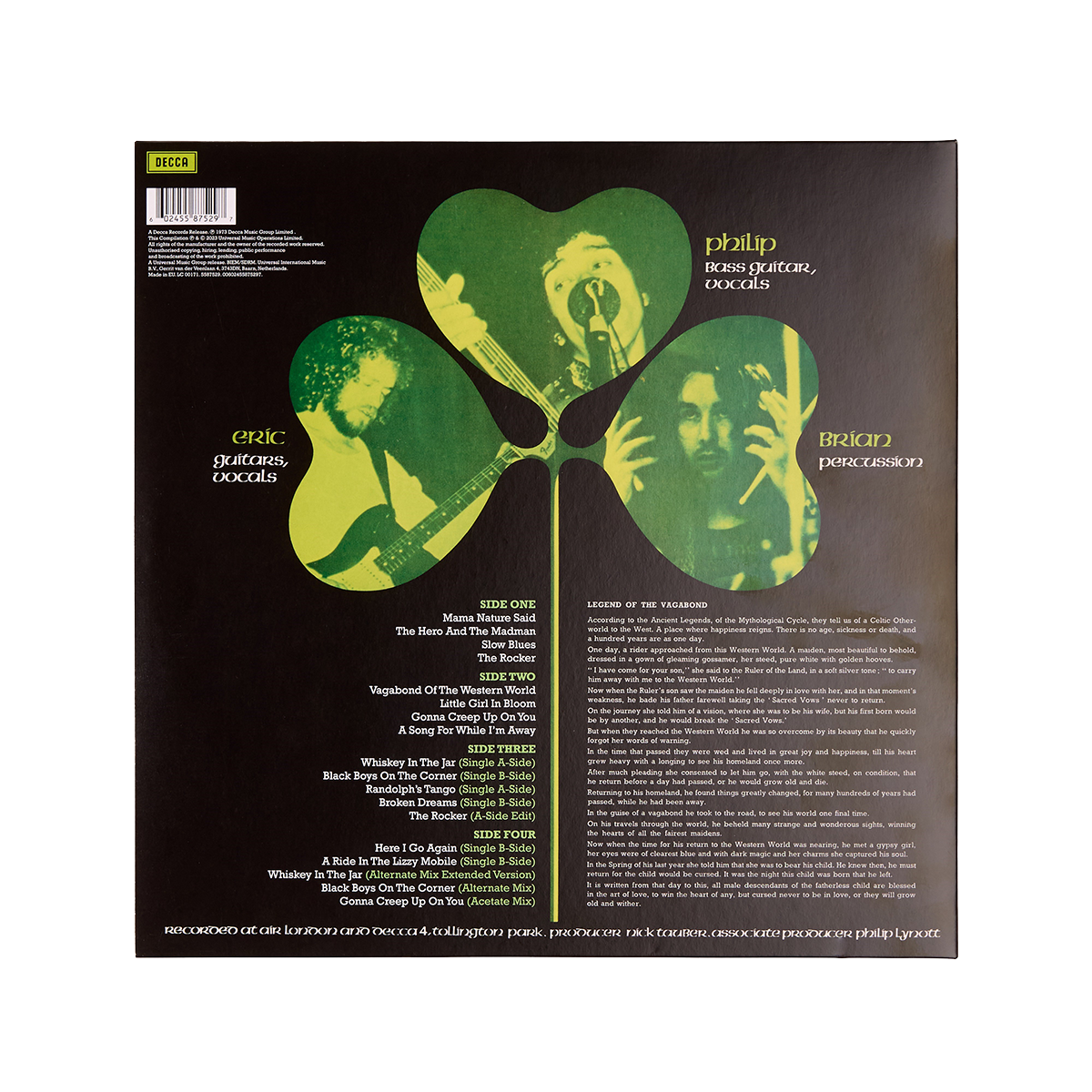Thin Lizzy - Vagabonds Of The Western World: Deluxe Purple Vinyl Thin Lizzy - Vagabonds Of The Western World: Deluxe Purple Vinyl