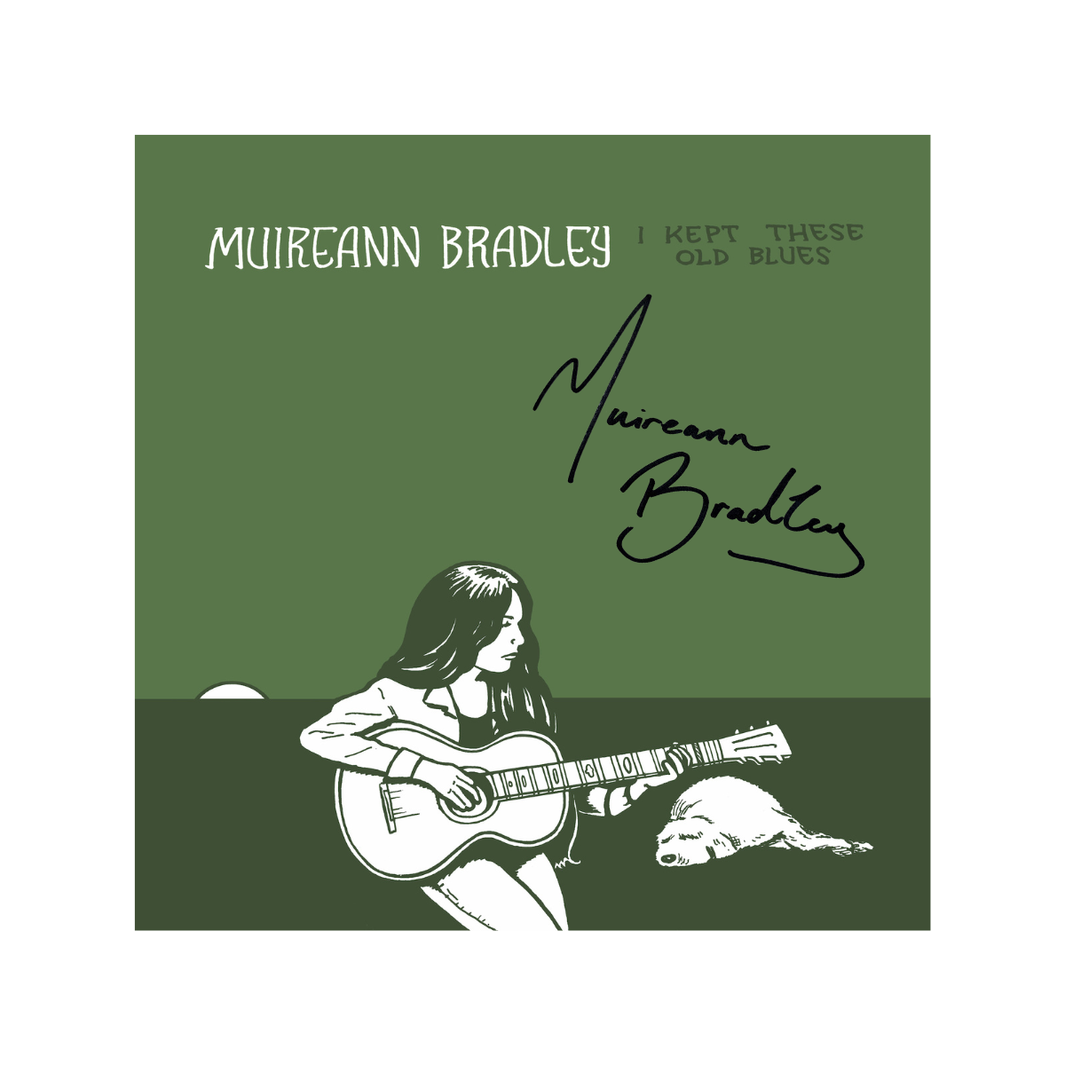 Muireann Bradley - Muireann Bradley Signed CD art card