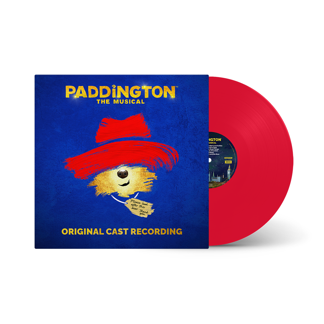 Paddington The Musical, Tom Fletcher - Paddington: The Musical: Original Cast Recording - Red Vinyl
