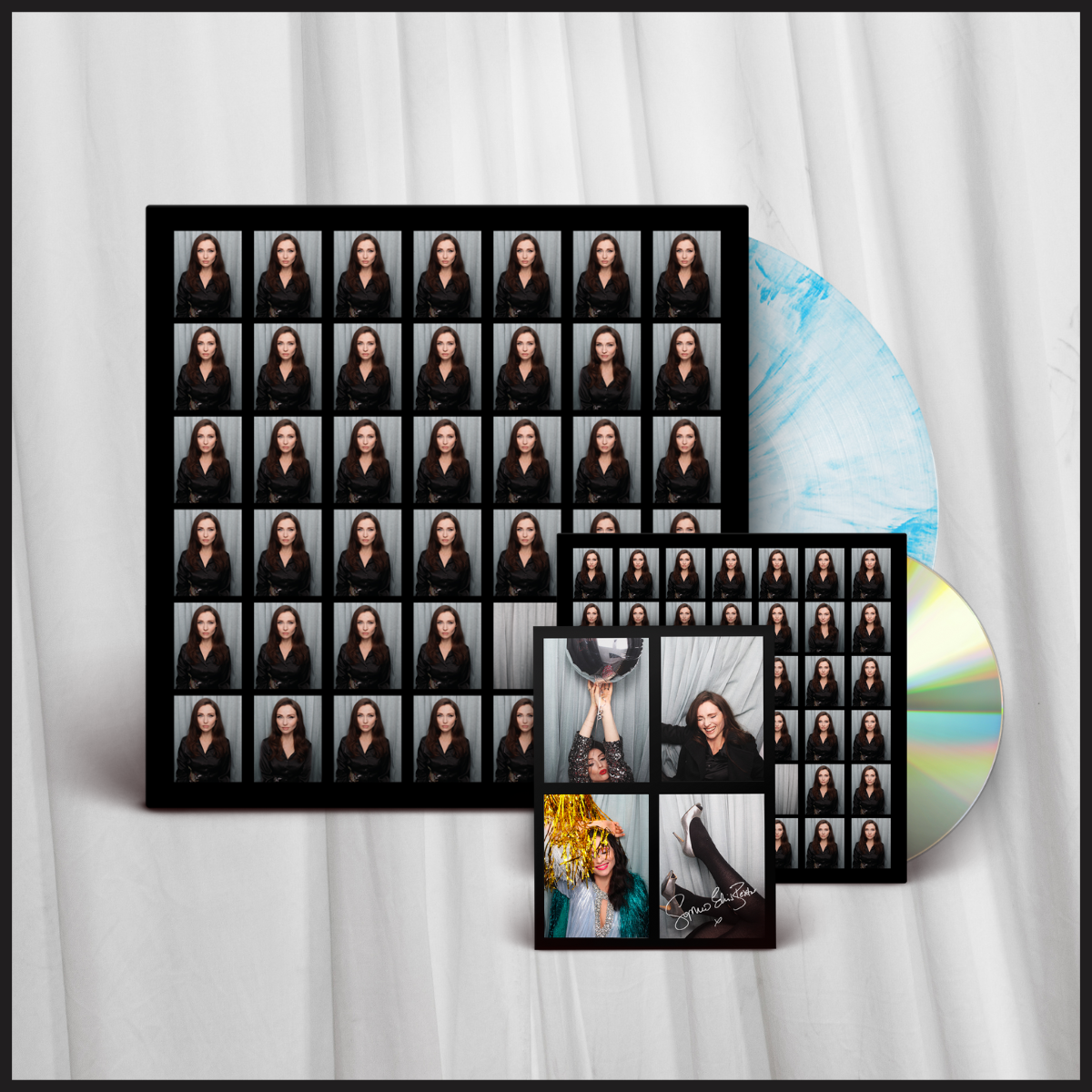 Perimenopop - Exclusive Blue Marble Vinyl / CD + Signed Art Card