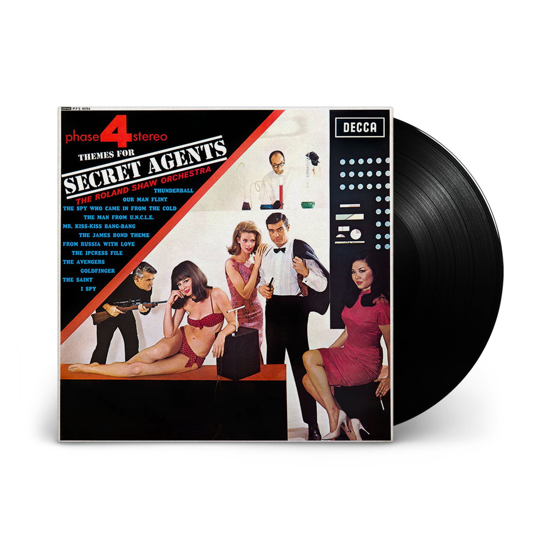 Roland Shaw & His Orchestra - Themes For Secret Agents: Vinyl LP ...