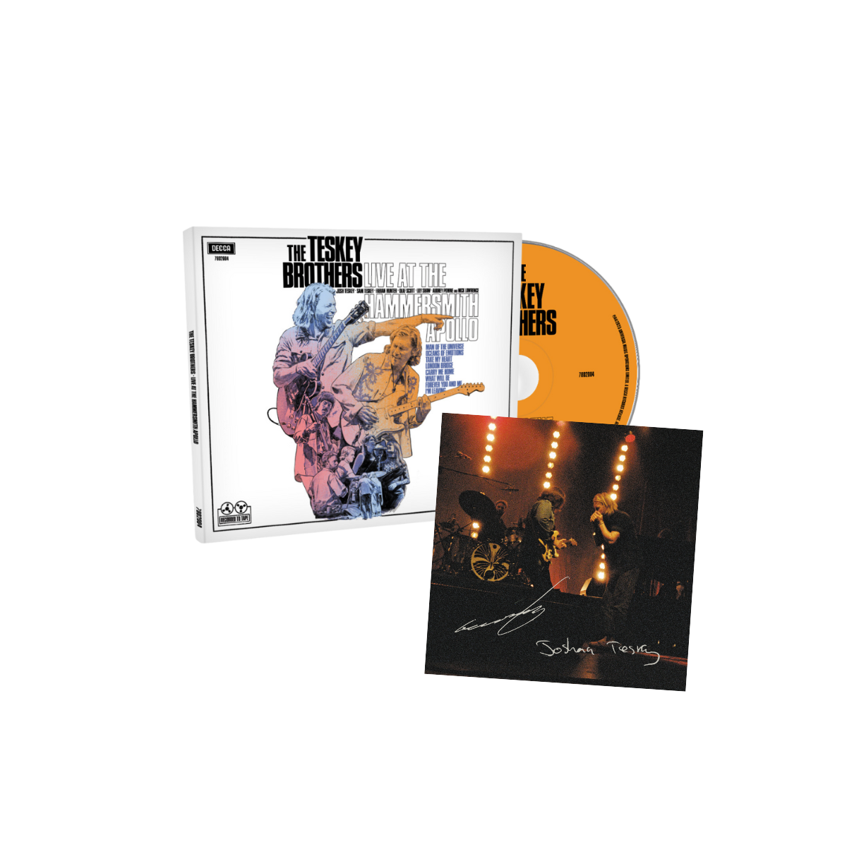 The Teskey Brothers - Live at The Hammersmith Apollo - CD (Signed)