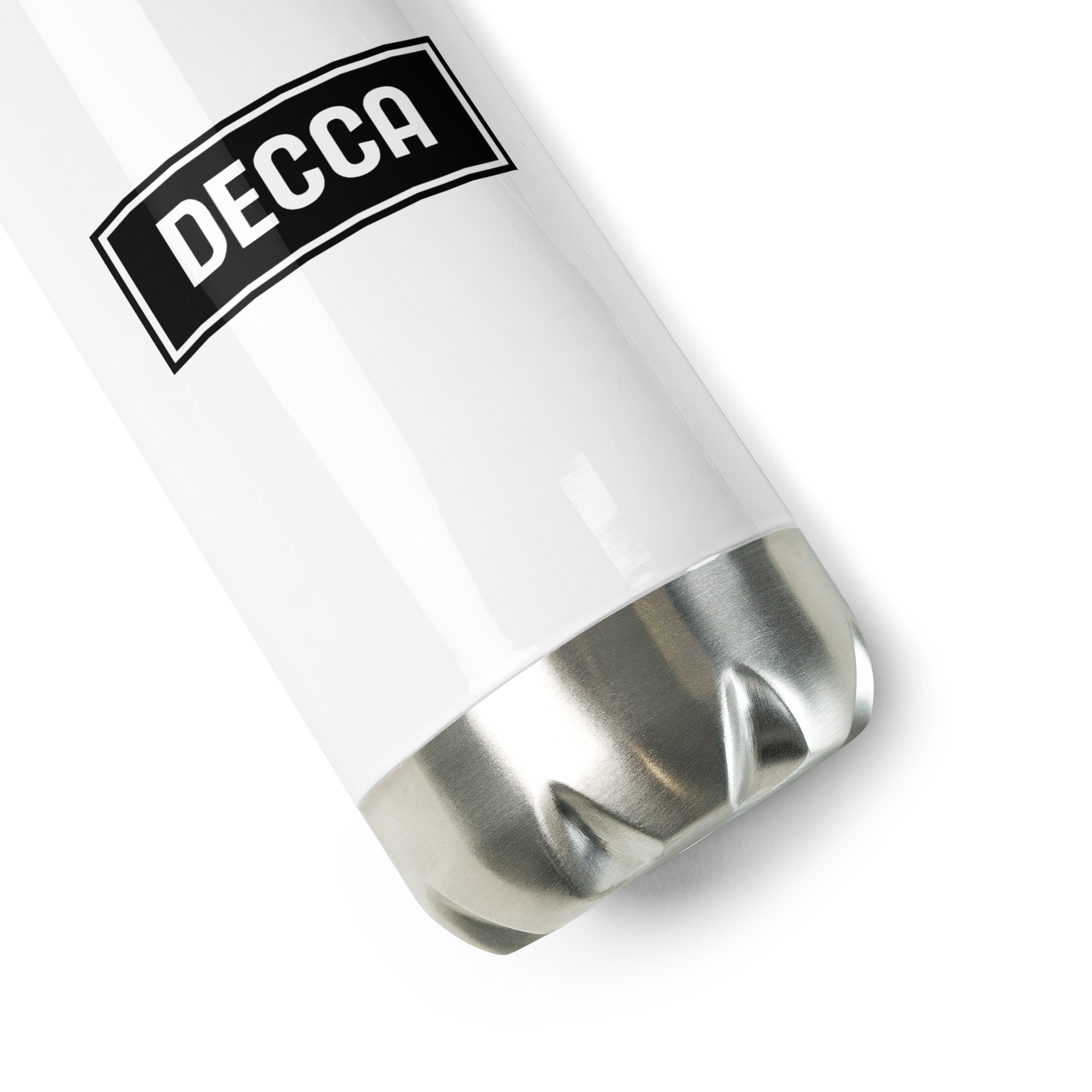 Decca - Decca Water Bottle in White