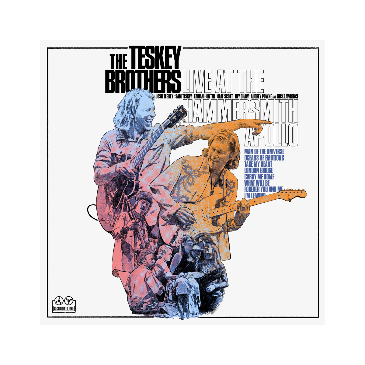 The Teskey Brothers - Live at The Hammersmith Apollo - CD (Signed)