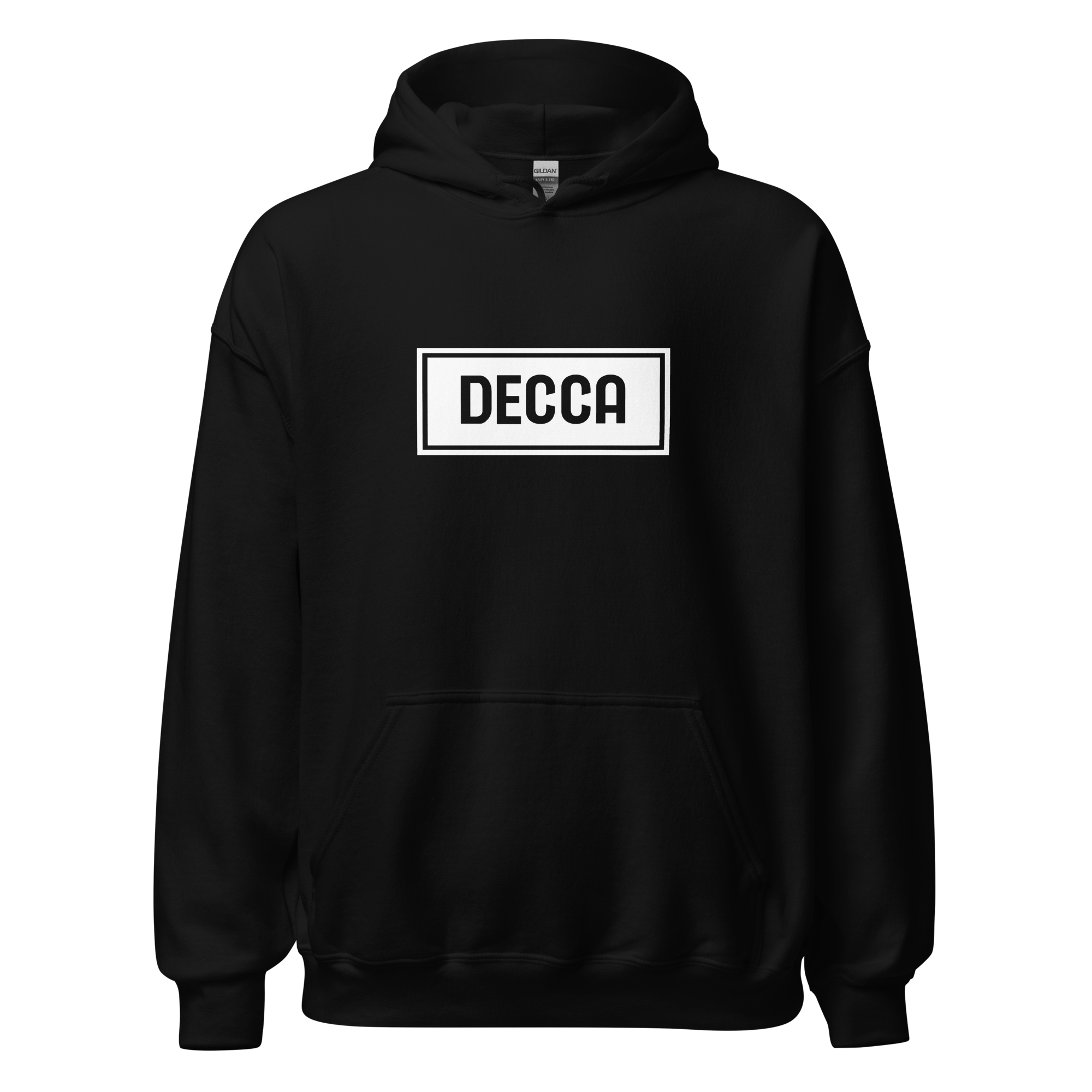 Decca - Decca Hoodie in Black