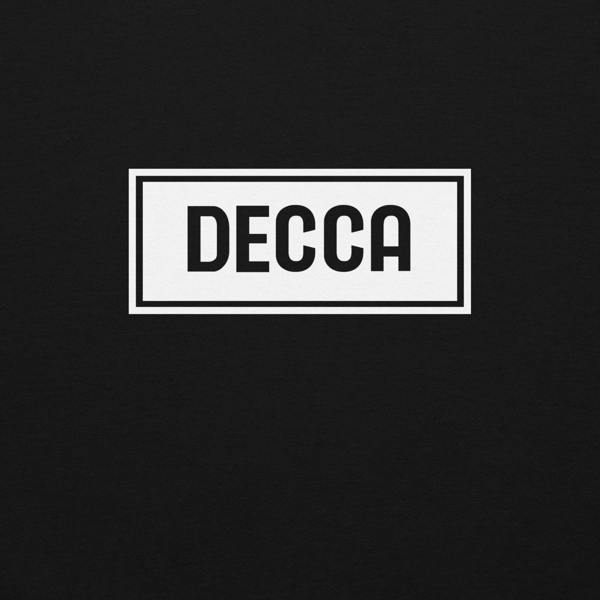 Decca - Decca Hoodie in Black