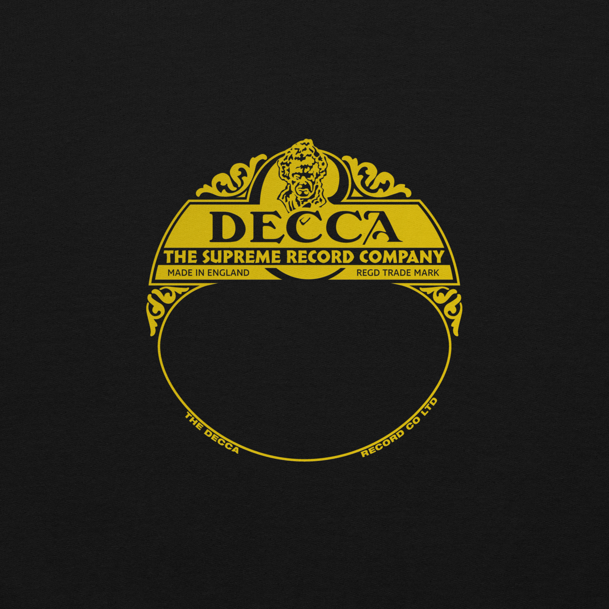 Decca - Decca Black Supreme Hoodie