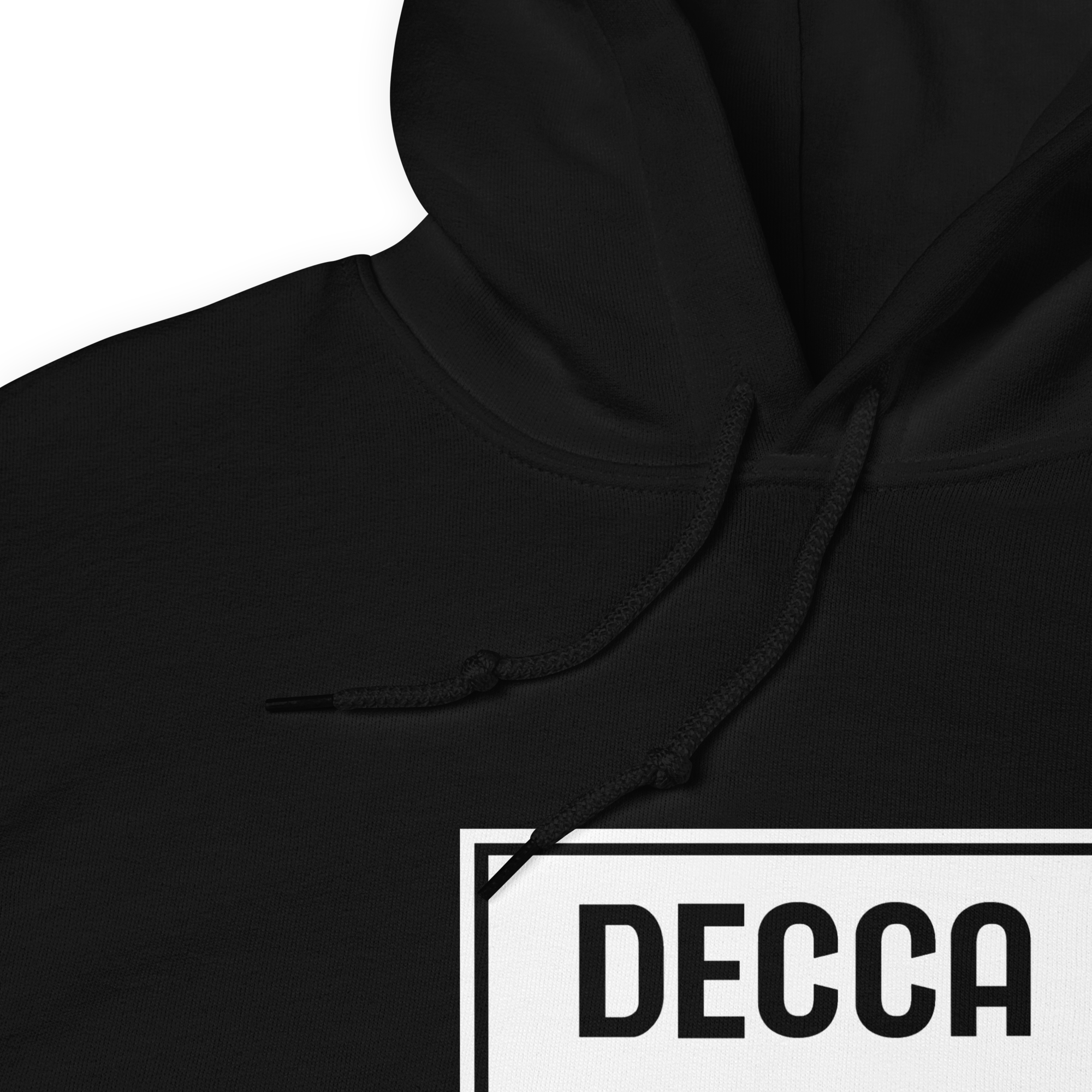 Decca - Decca Hoodie in Black