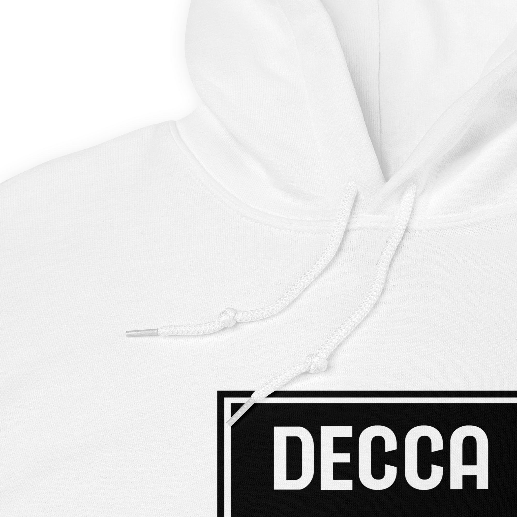 Decca - Decca Hoodie in White