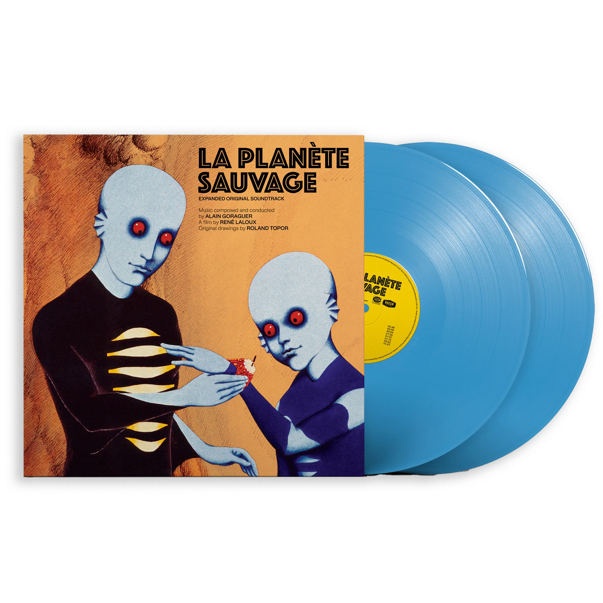 Alain Goraguer - La Planète Sauvage (OST): Deluxe Edition Blue Vinyl 2LP