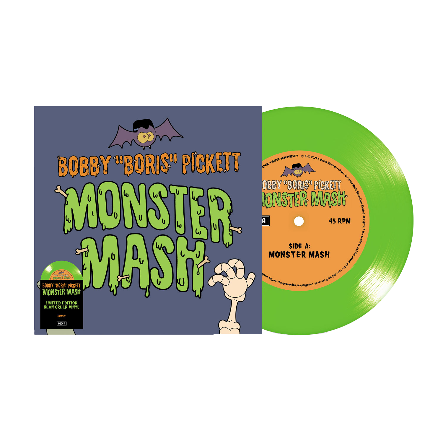 Bobby "Boris" Pickett - Monster Mash: Vinyl 7" Single