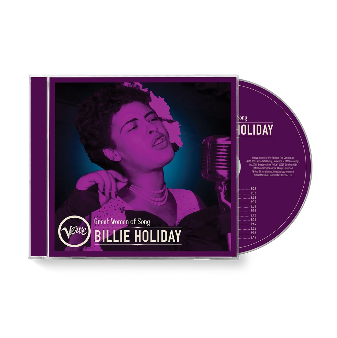 Billie Holiday - Great Women Of Song: Billie Holiday CD