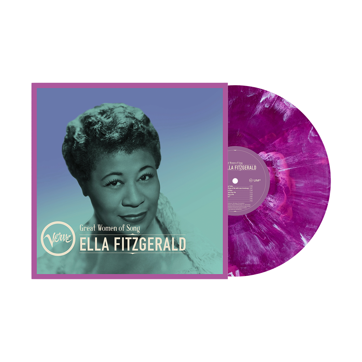 Ella Fitzgerald - Great Women of Song - Ella Fitzgerald: Colour Vinyl LP