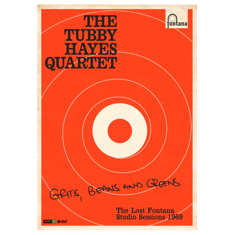 Tubby Hayes - LIMITED EDITION Grits, Beans & Greens litho