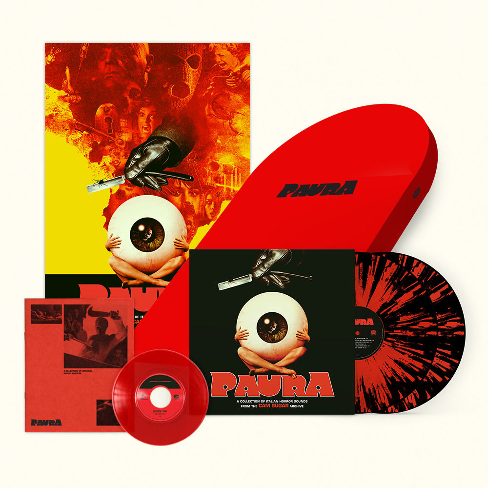 CAM Sugar - Paura: Deluxe Edition Splatter Vinyl 2LP + 7" Box Set