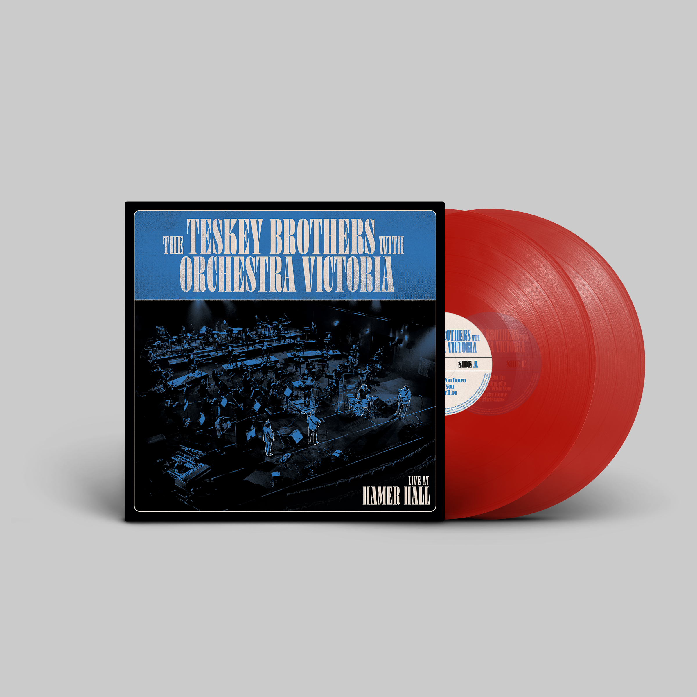 The Teskey Brothers, Orchestra Victoria - Live at Hamer Hall: Red Vinyl 2LP