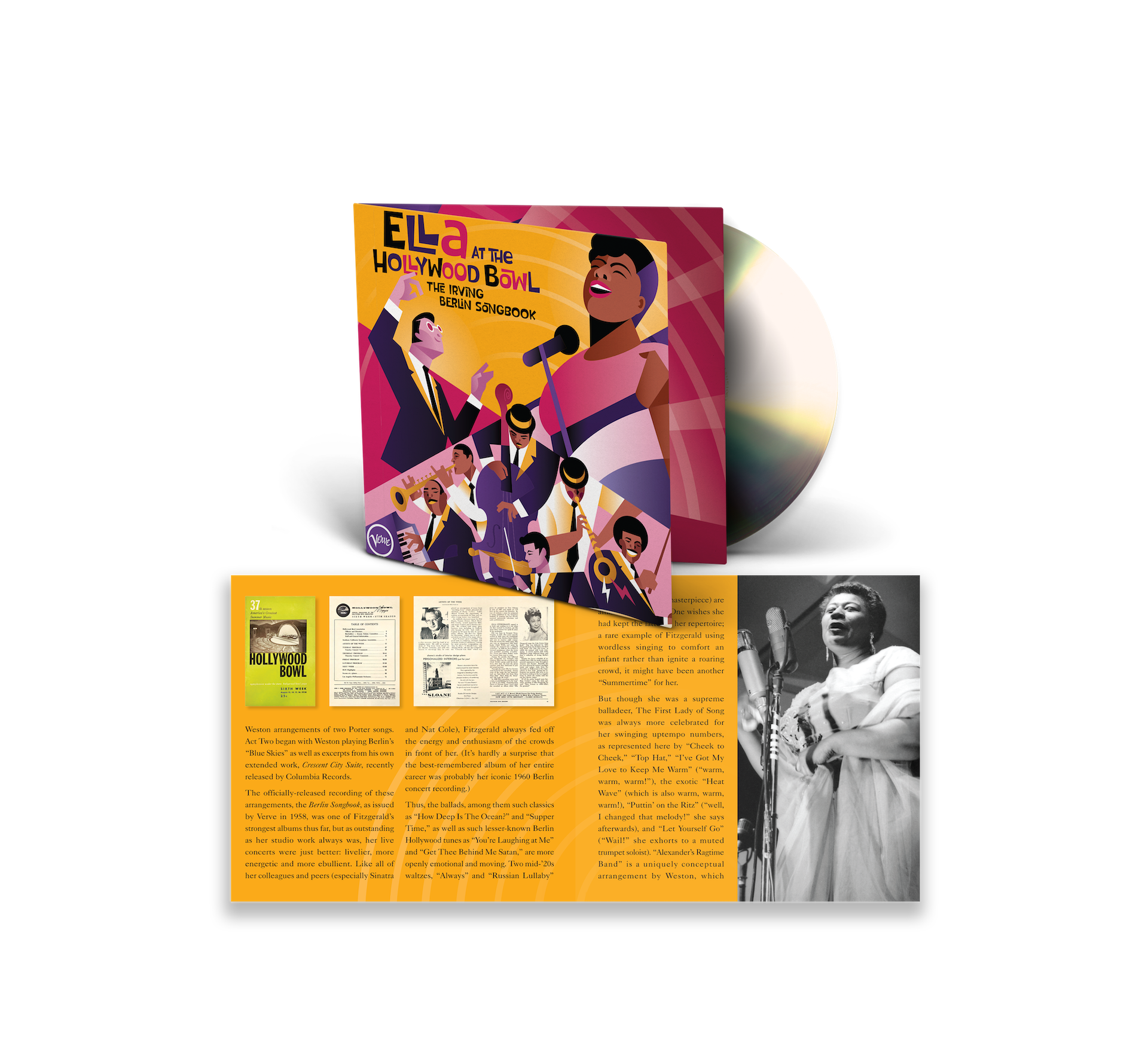 Ella Fitzgerald - Ella At The Hollywood Bowl - The Irving Berlin Songbook: CD