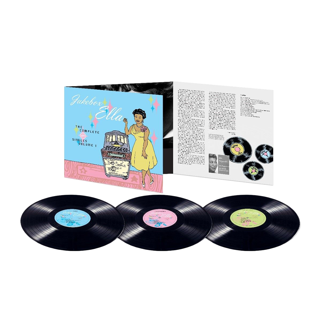 Ella Fitzgerald - Jukebox Ella - The Complete Singles, Vol. 1: Vinyl 3LP