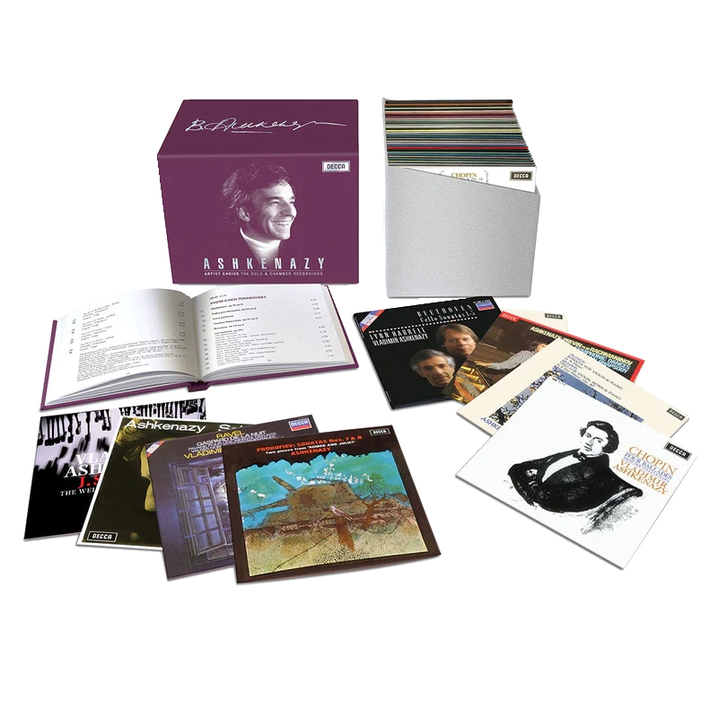 Vladimir Ashkenazy - ASHKENAZY: A Personal Selection: The Solo & Chamber Recordings CD Box Set