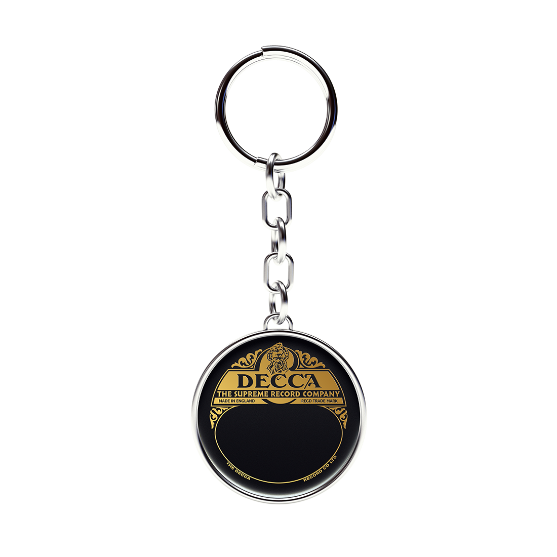 DECCA SUPREME silver keyfob