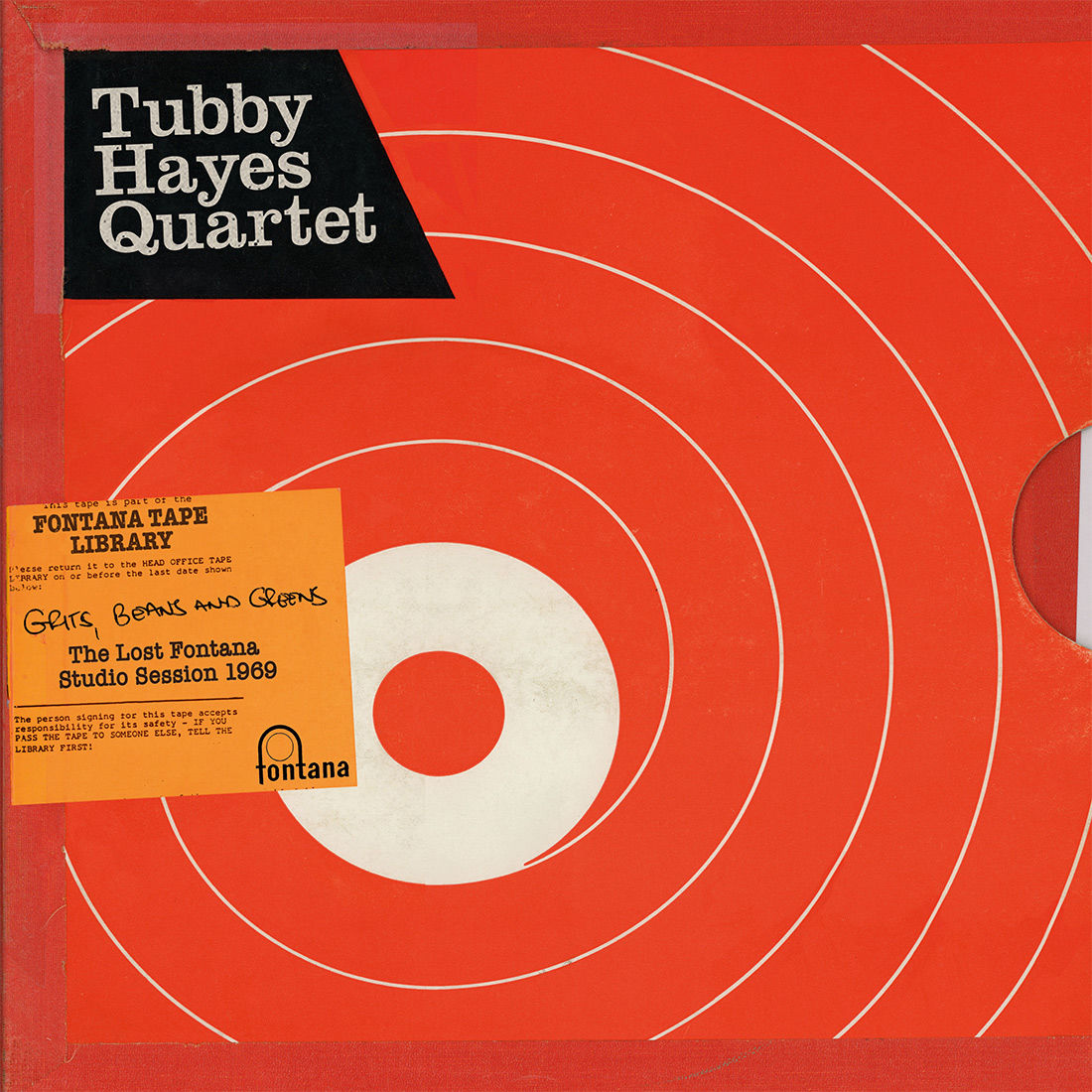 The Tubby Hayes Quartet - Grits, Beans And Greens - The Lost Fontana Studio Sessions 1969: CD