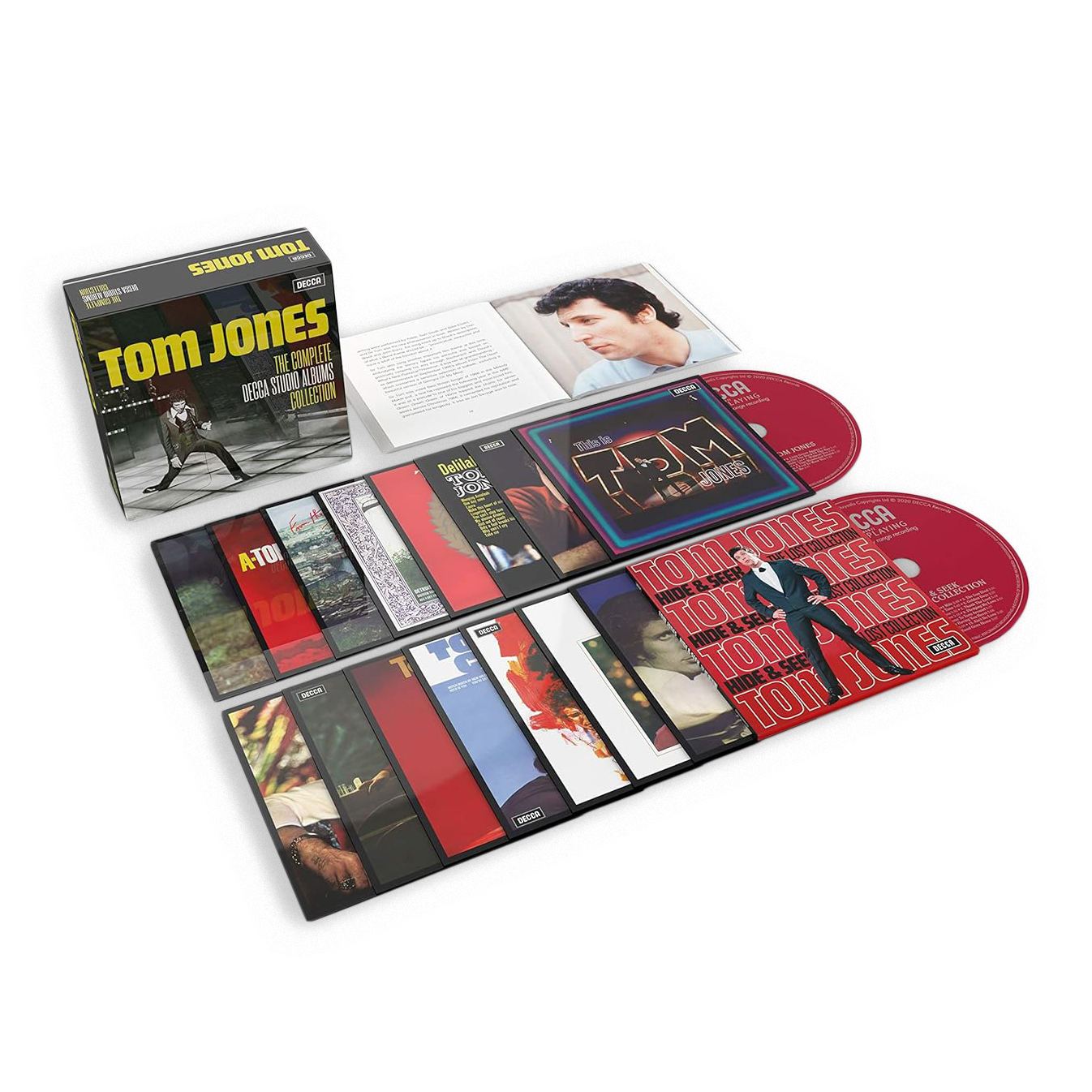 Tom Jones - The Complete Decca Studio Albums Collection: 17CD Box Set